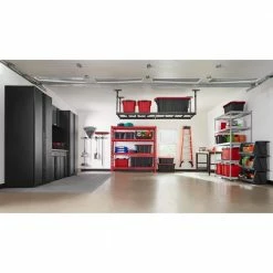 Husky Garage Wall Track Starter Kit (5-Piece) 11 Husky Garage Wall Track Starter Kit (5-Piece) -ToolHub Shop husky track systems 70233htsp 1d 1000