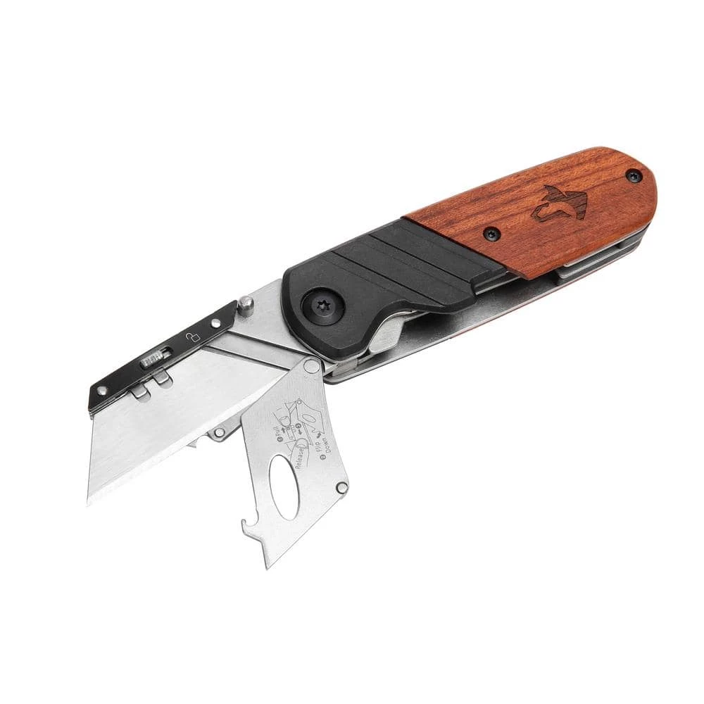 Husky 2-in-1 Folding Utility Knife and Sporting Knife 3 Husky 2-in-1 Folding Utility Knife and Sporting Knife