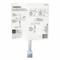 Husky 4-in-1 Combination Water Meter Valve Tool -ToolHub Shop husky water meter keys 410 409 0111 4f 1000