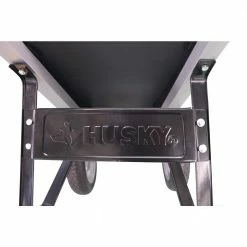 Husky 6 cu. ft. Poly Wheelbarrow with Dual Flat Free Tires -ToolHub Shop husky wheelbarrows wb5 1f 1000