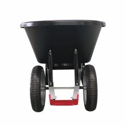 Husky 6 cu. ft. Poly Wheelbarrow with Dual Flat Free Tires -ToolHub Shop husky wheelbarrows wb5 4f 1000