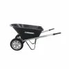 Husky 6 cu. ft. Poly Wheelbarrow with Dual Flat Free Tires -ToolHub Shop husky wheelbarrows wb5 64 1000