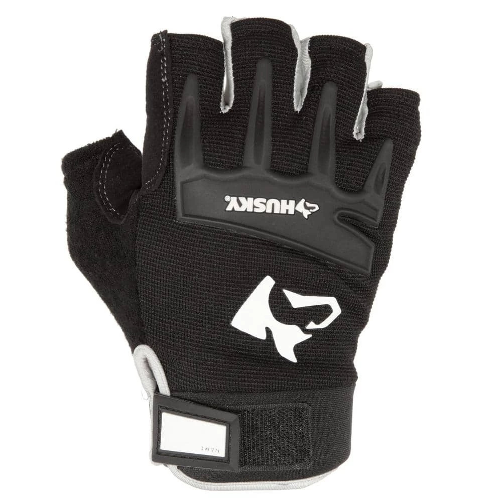 Husky Medium Fingerless Mechanics Glove 3 Husky Medium Fingerless Mechanics Glove - Image 2