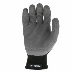 Husky Large Micro Armor Latex Foam Dipped Cut 1 -ToolHub Shop husky work gloves hk37131 lcc9 a0 1000