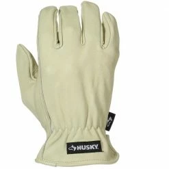 Husky Medium Grain Cowhide Water Resistant Leather Work Glove 13 Husky Medium Grain Cowhide Water Resistant Leather Work Glove -ToolHub Shop husky work gloves hk86009 mcc6 1f 1000