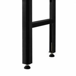 Husky 4 ft. Solid Wood Top Workbench in Black -ToolHub Shop husky workbenches 20t002 1b 40 1000