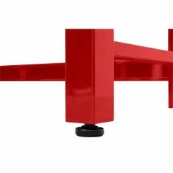 Husky 8 ft. Adjustable Height Solid Wood Top Workbench in Red for Ready to Assemble Steel Garage Storage System -ToolHub Shop husky workbenches g9600r us1 4f 1000