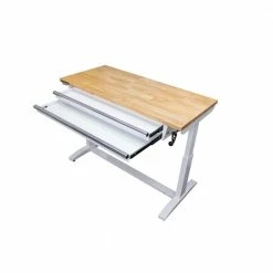 Husky 52 in. Adjustable Height Workbench Table with 2-Drawers in White 21 Husky 52 in. Adjustable Height Workbench Table with 2-Drawers in White -ToolHub Shop husky workbenches holt5202bj1 77 1000
