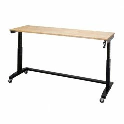 Husky 72 in. Adjustable Height Work Table 19 Husky 72 in. Adjustable Height Work Table -ToolHub Shop husky workbenches holt72xdb11 c3 1000