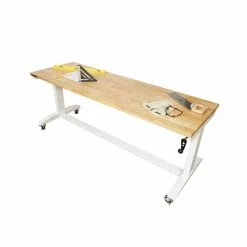Husky 72 in. Adjustable Height Work Table in White 22 Husky 72 in. Adjustable Height Work Table in White -ToolHub Shop husky workbenches holt72xdbj2 66 1000