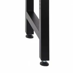 Husky 6 ft. Adjustable Height Solid Wood Top Workbench in Black for Heavy Duty Welded Steel Garage Storage System 23 Husky 6 ft. Adjustable Height Solid Wood Top Workbench in Black for Heavy Duty Welded Steel Garage Storage System -ToolHub Shop husky workbenches htc1000004 1f 1000