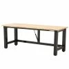 Husky 6 ft. Folding Adjustable Height Solid Wood Top Workbench in Black 2 Husky 6 ft. Folding Adjustable Height Solid Wood Top Workbench in Black -ToolHub Shop husky workbenches wsh72fwb 64 1000
