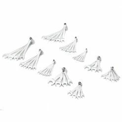 Husky SAE and Metric Combination Wrench Set with Tray (44-Piece)