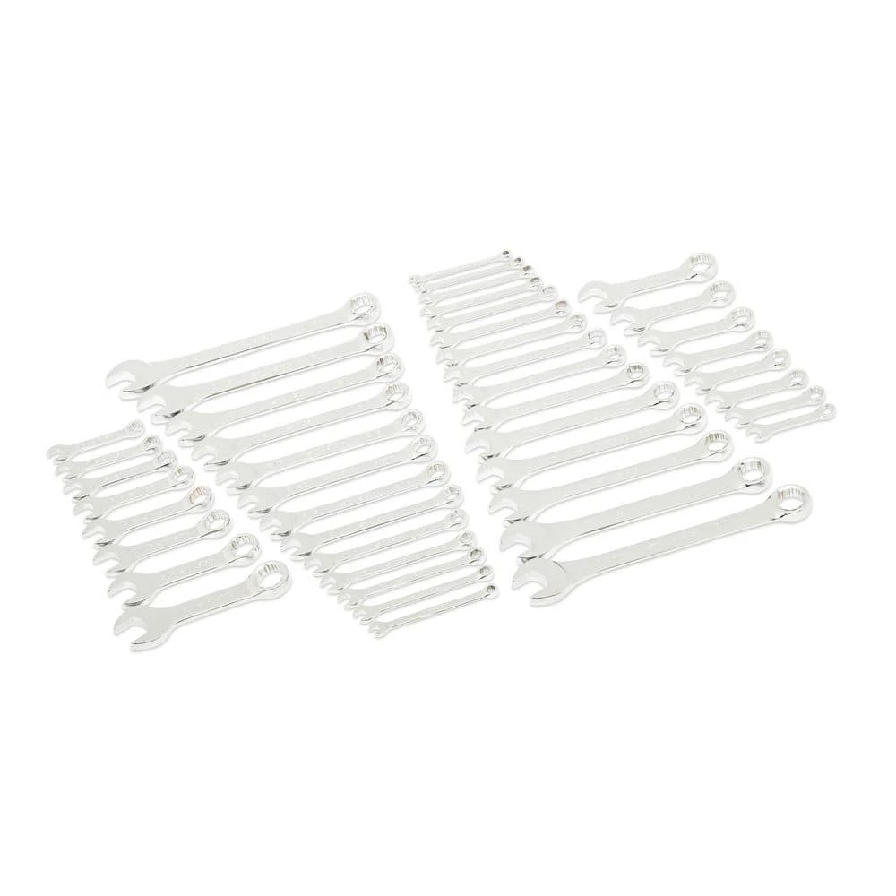 Husky SAE and Metric Combination Wrench Set with Tray (44-Piece) 6 Husky SAE and Metric Combination Wrench Set with Tray (44-Piece) - Image 4