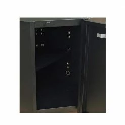 Husky Regular Duty Welded 24-Gauge Steel Corner Garage Base Cabinet in Black (28 in. W x 33.5 in. H x 28 in. D) 11 Husky Regular Duty Welded 24-Gauge Steel Corner Garage Base Cabinet in Black (28 in. W x 33.5 in. H x 28 in. D) -ToolHub Shop matte black powder coating husky free standing cabinets g2801cb us 77 1000