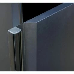 Husky Regular Duty Welded 24-Gauge Steel Wall Mounted Garage Cabinet in Black (24 in. W x 18 in. H x 12 in. D) 20 Husky Regular Duty Welded 24-Gauge Steel Wall Mounted Garage Cabinet in Black (24 in. W x 18 in. H x 12 in. D) -ToolHub Shop matte black powder coating husky wall mounted cabinets g2402w us 4f 1000