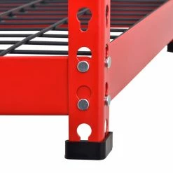 Husky 5-Tier Heavy Duty Steel Garage Storage Shelving Unit in Red (48 in. W x 78 in. H x 24 in. D) 30 Husky 5-Tier Heavy Duty Steel Garage Storage Shelving Unit in Red (48 in. W x 78 in. H x 24 in. D) -ToolHub Shop red black husky freestanding shelving units mr482478w5 r d4 1000