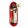 Husky 15 ft. 14/3 Medium-Duty Indoor Multi-Outlet Extension Cord, Red/Black -ToolHub Shop red black husky general purpose cords hd 448 665 64 1000