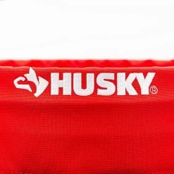 Husky 12 in. 30 Pocket Heavy Duty Bucket Jockey 5 Gallon In-Bucket Storage Tool Bag -ToolHub Shop red black husky tool bags hd10030 th 1f 1000