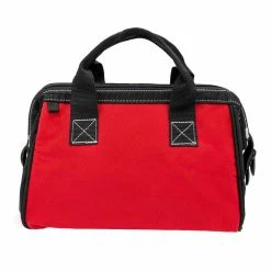 Husky 12 in 4 Pocket Zippered Tool Bag -ToolHub Shop red black husky tool bags hd60012 th 66 1000