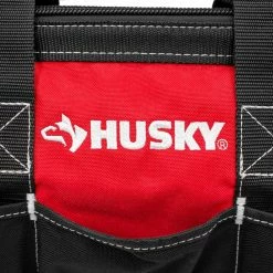 Husky 18 in. 14 Pocket Zippered Tool Bag 20 Husky 18 in. 14 Pocket Zippered Tool Bag -ToolHub Shop red black husky tool bags hd60018 th 44 1000