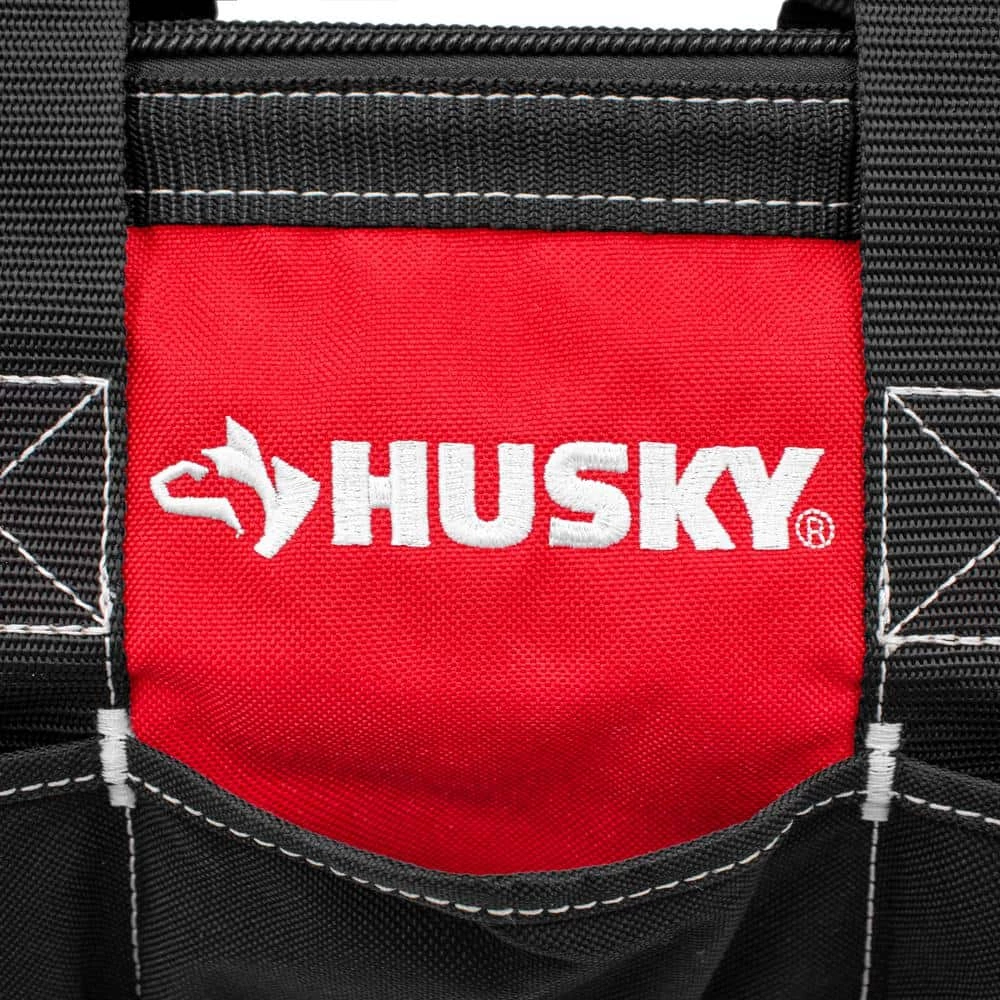 Husky 18 in. 14 Pocket Zippered Tool Bag 11 Husky 18 in. 14 Pocket Zippered Tool Bag - Image 9