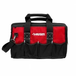 Husky 18 in. 14 Pocket Zippered Tool Bag