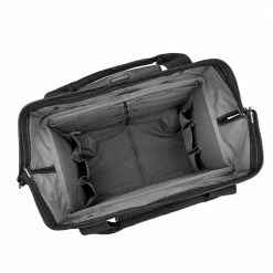 Husky 14 in. 13 Pocket Rolling Tool Bag -ToolHub Shop red black husky tool bags hd65014 th 77 1000