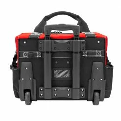 Husky 18 in. 18 Pocket Rolling Tool Bag -ToolHub Shop red black husky tool bags hd65018 th 66 1000