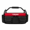 Husky 17 in. 18 Pocket Open Top Tool Bag -ToolHub Shop red black husky tool bags hd70017 th 64 1000