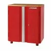 Husky Ready-to-Assemble 24-Gauge Steel 2-Door Garage Base Cabinet in Red (28 in. W x 32 in. H x 18 in. D) 1 Husky Ready-to-Assemble 24-Gauge Steel 2-Door Garage Base Cabinet in Red (28 in. W x 32 in. H x 18 in. D) -ToolHub Shop red husky free standing cabinets g2802br us 64 1000