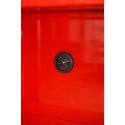 Husky Ready-to-Assemble 24-Gauge Steel Freestanding Garage Cabinet in Red (48 in. W x 72 in. H x 18 in. D) -ToolHub Shop red husky free standing cabinets homd48xdb21 4f 1000