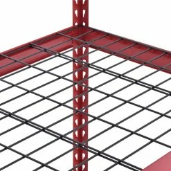 Husky 5-Tier Heavy Duty Boltless Steel Garage Storage Shelving Unit in Red (48 in. W x 78 in. H x 24 in. D) 28 Husky 5-Tier Heavy Duty Boltless Steel Garage Storage Shelving Unit in Red (48 in. W x 78 in. H x 24 in. D) -ToolHub Shop red husky freestanding shelving units n2r482478w5r 76 1000