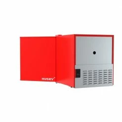 Husky 1.5 Cu. ft. 40-Can Solid Door Freestanding Countertop Quiet Mini Fridge with Reversible Door without Freezer (Red) -ToolHub Shop red husky mini fridges osfs007 rm 40 1000
