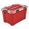 Husky 20-Gal. Professional Duty Waterproof Storage Container with Hinged Lid in Red 1 Husky 20-Gal. Professional Duty Waterproof Storage Container with Hinged Lid in Red -ToolHub Shop red husky storage bins 246842 64 1000