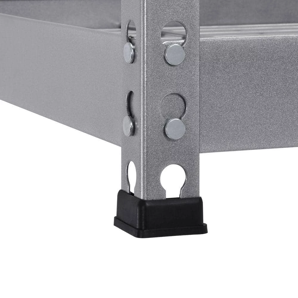 Husky 5-Tier Heavy Duty Steel Garage Storage Shelving Unit in Silver (48 in. W x 78 in. H x 24 in. D) 15 Husky 5-Tier Heavy Duty Steel Garage Storage Shelving Unit in Silver (48 in. W x 78 in. H x 24 in. D) - Image 13