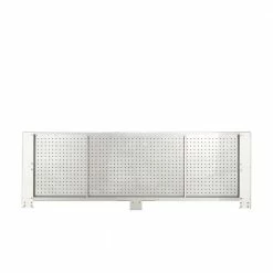 Husky 52 in. W to 72 in. W Adjustable Pegboard, Stainless Steel -ToolHub Shop stainless steel husky pegboards hoaa52jx1 66 1000