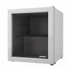 Husky 1.5 Cu. ft. Glass Door Freestanding Countertop Beverage Refrigerator with Reversible Door without Freezer (White) -ToolHub Shop white husky mini fridges osfg012 wm 64 1000