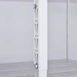 Husky Adjustable Height Overhead Ceiling Mount Garage Rack in White (42 in. H x 96 in. W x 32 in. D) -ToolHub Shop white husky overhead garage storage acr3296w p 77 1000