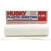 Husky 20 ft. x 100 ft. White 6 mil Plastic Sheeting -ToolHub Shop whites husky plastic sheeting cf0620w 64 1000