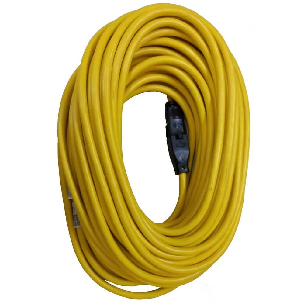Husky 100 ft. 12/3 Extension Cord, Yellow 5 Husky 100 ft. 12/3 Extension Cord, Yellow - Image 3