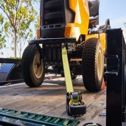 Husky 10 ft. x 1-7/8 in. 1000 lb. Commercial Retractable Ratchet -ToolHub Shop yellows golds husky ratchet straps 55565 44 1000