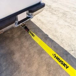 Husky 4 in. x 30 ft. Recovery Strap -ToolHub Shop yellows golds husky tie down hardware accessories 54502 44 1000