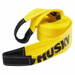 Husky 4 in. x 30 ft. Recovery Strap -ToolHub Shop yellows golds husky tie down hardware accessories 54502 c3 1000